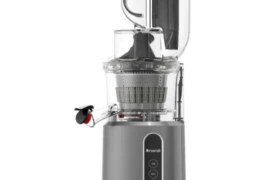 Extracteur de Jus NARDI 3 Filtres 55Tr/min Gris Goulotte XL