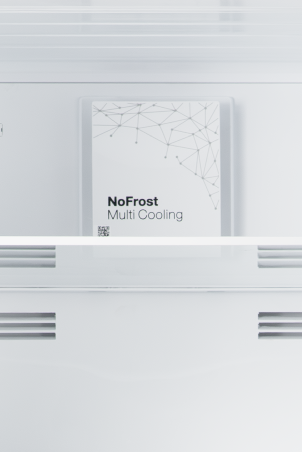 Réfrigérateur Combiné Nardi Design Retro Ivoire 510L – Image 3