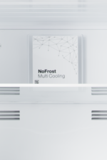 Réfrigérateur Combiné Nardi Design Retro Ivoire 510L – Image 3