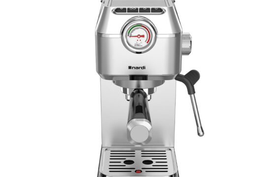 Machine à Café NARDI 2 en 1 Capsules & Café Moulu INOX 20bars