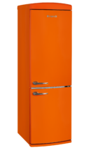 Réfrigérateur Combiné Nardi  Retro Orange 410L – Image 3