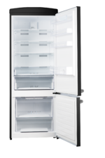 Réfrigérateur Combiné Nardi Design Retro Noir 510L – Image 3