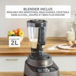 Robot multifonctions MOULINEX Double Force 1000W SILVER - 10 Accessoires – Image 5