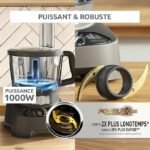 Robot multifonctions MOULINEX Double Force 1000W SILVER - 10 Accessoires – Image 4