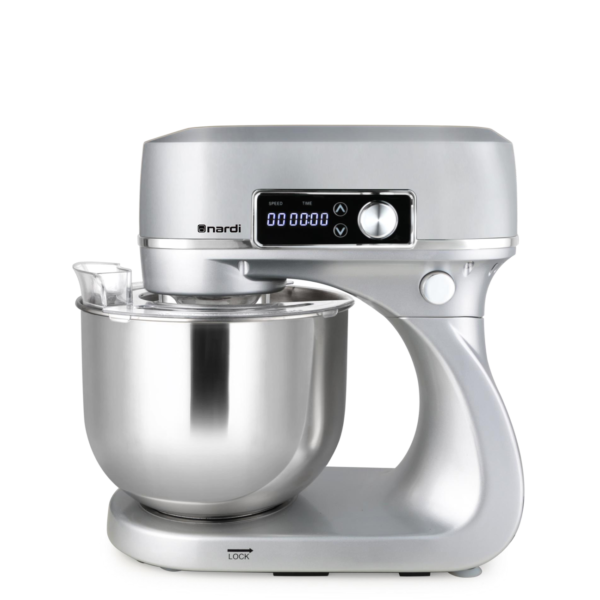 Pétrin MAESTRO PASTA NARDI Mono Fonction Double Crochet Argenté 5,5L