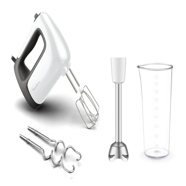 Batteur MOULINEX Prep'mix+ 500 W-Blanc HM462110