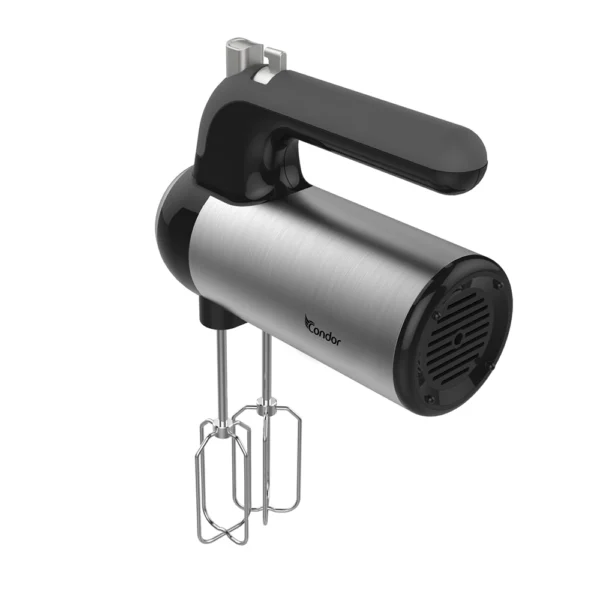 Batteur à main CONDOR MASTER MIX - 300 W - 5 Vitesses - Noir_Inox BT-MH1SN – Image 2