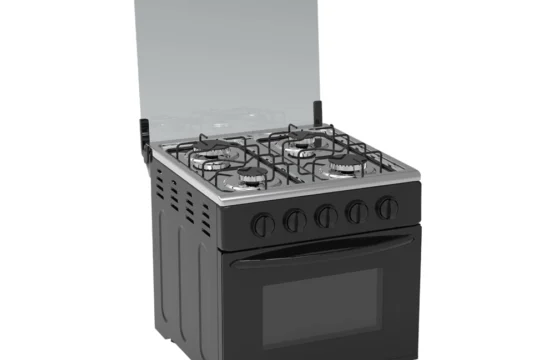 Cuisinière CRISTOR MINI 4 Feux 50 Cm Noire