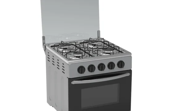 Cuisinière Cristor 4feux Mini  Grise 50cm