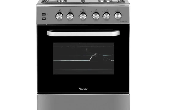 Cuisinière Condor Raviolla 4 Feux Full Inox 60 cm