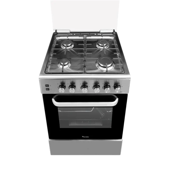 Cuisinière Condor RAVIOLLA 4 Feux 60 Cm Ventilée Catalyseur Inox C46RV20G – Image 2