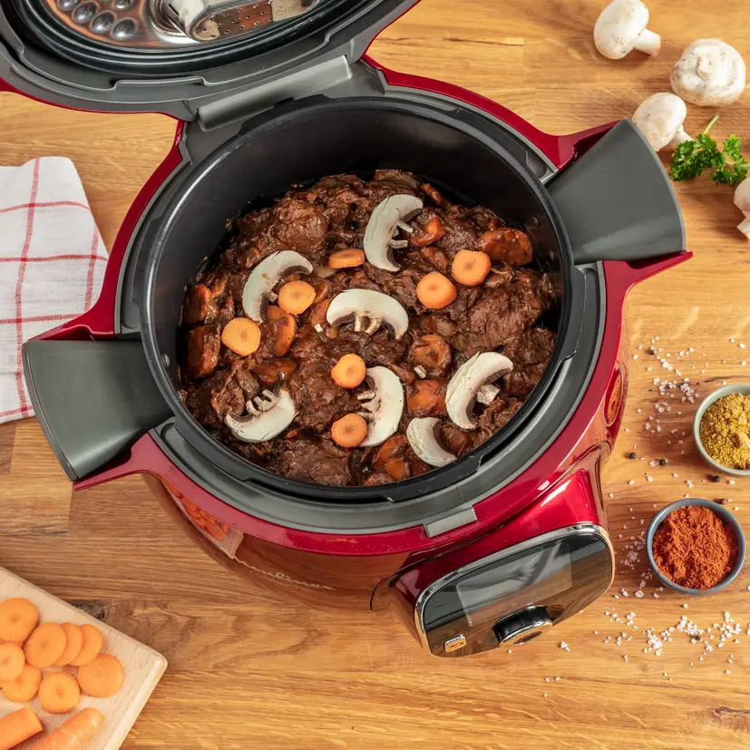 Multicuiseur intelligent MOULINEX Cookeo+ 6L 180 Recettes Préprogrammes 6 Multicuiseur intelligent MOULINEX Cookeo+ 6L 180 Recettes Préprogrammes – Image 5