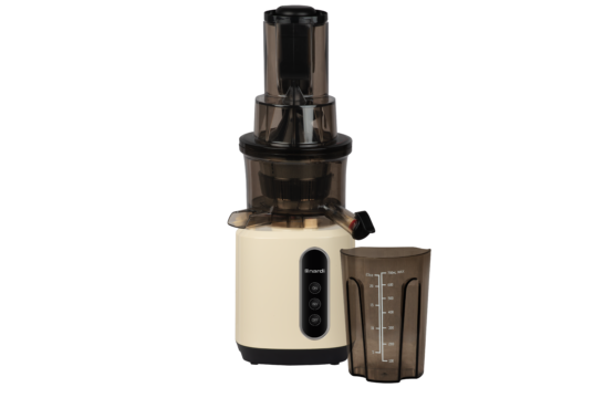 Extracteur de Jus NARDI 3 Filtres 55Tr/min Crème Goulotte XL