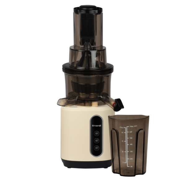 Extracteur de Jus NARDI 3 Filtres 55Tr/min Crème Goulotte XL