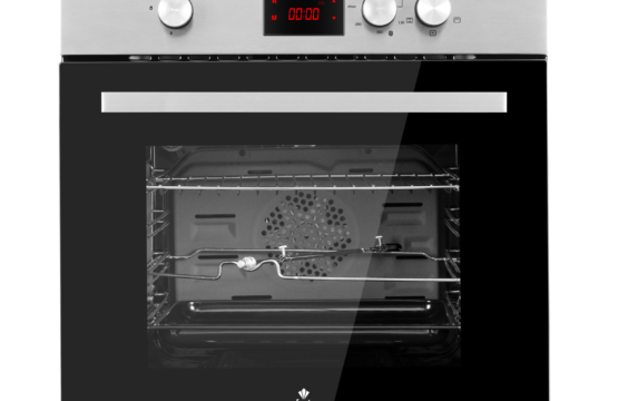 Four Encastrable Cristor Gaz-Électrique Noir Inox  62L