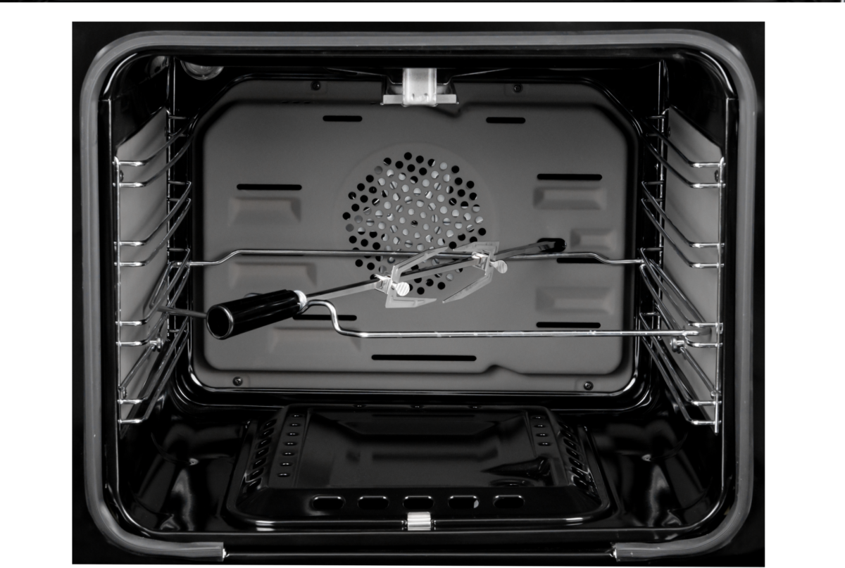 Four Encastrable Cristor Gaz-Électrique Noir Inox  62L – Image 3