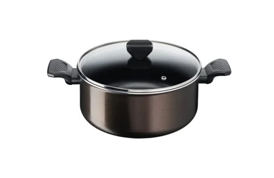 Faitout TEFAL EASY COOK et CLEAN 24 cm (4.7 L) + couvercle B5544602