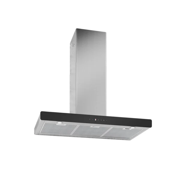 Hotte Cheminée NARDI ATRIA 90 Cm - Filtre à charbon - 550 m3/h - Tactile - Inox NHB-AR950S