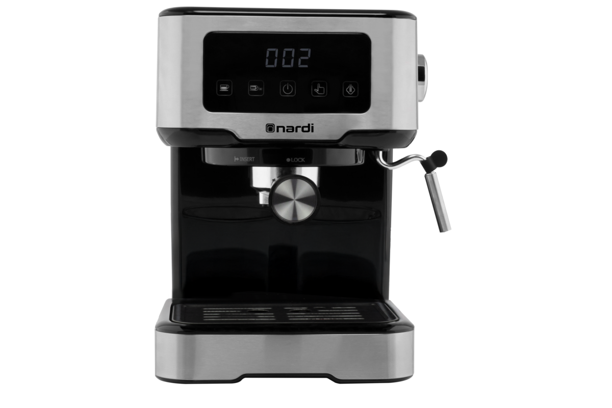 MC 1 Machine à Café digital NARDI 2 en 1 Capsules & Café Moulu INOX 20bars – Image 1