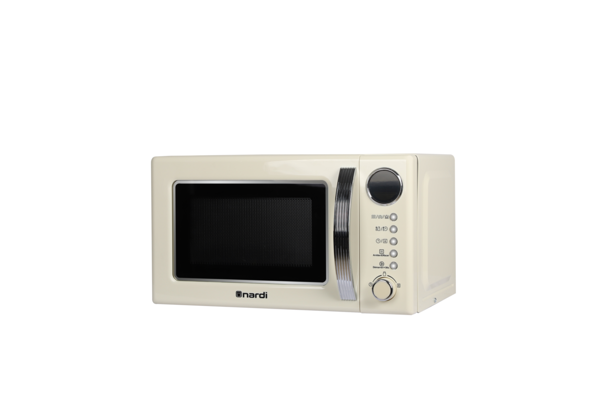 Micro-ondes NARDI Combiné Crème 20L – Image 2