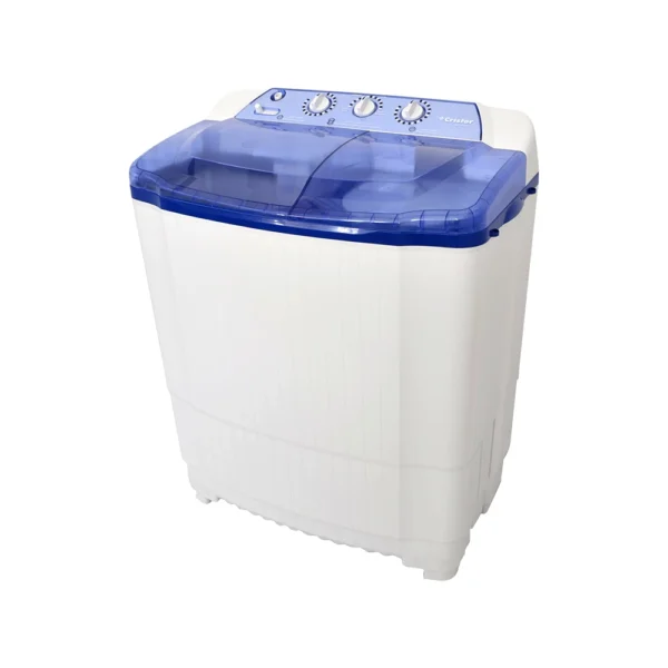 Machine A Laver CRISTOR Semi-Automatique Double Bacs -10,5 kg - Bleu WT10-K370