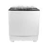 Machine A Laver CRISTOR Semi-Automatique Double Bacs -12 kg - Noir - WT-DK450B