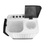 Machine à laver CONDOR TULIPE Semi-Automatique Double bacs Noir 13 kg – Image 2