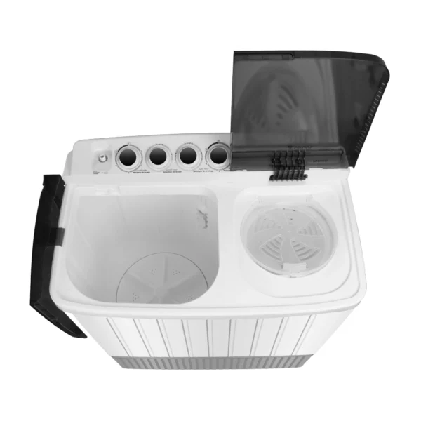 Machine à Laver CONDOR TULIPE Semi-Automatique Double bacs - 13kg lavage - Noire WT13T1 – Image 2