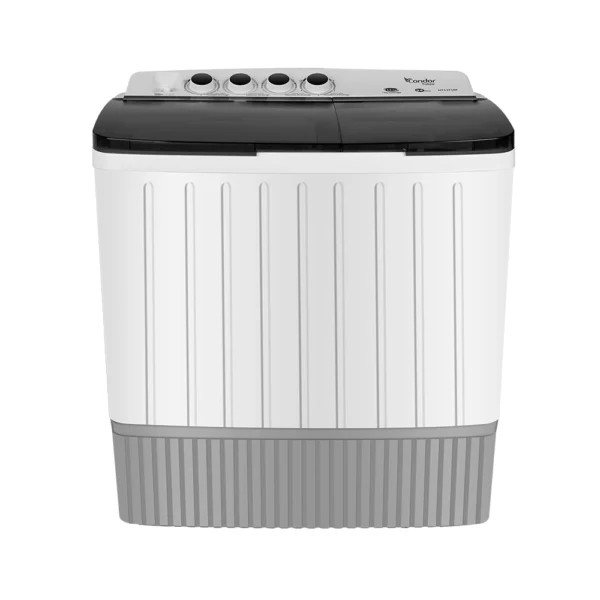 Machine à Laver CONDOR TULIPE Semi-Automatique Double bacs - 13kg lavage - Noire WT13T1
