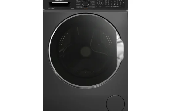 Machine à Laver Frontal NARDI lavage a vapeur Grise 8 KG