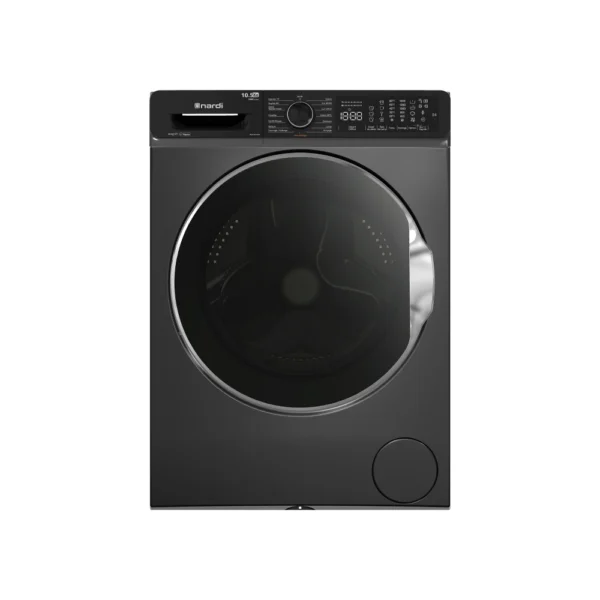 Machine à Laver NARDI Frontale-10,5Kg Lavage à vapeur-Inverter-1400tr/min-Grise NLAF-XD41N3S