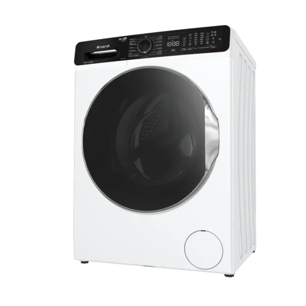 Machine à Laver NARDI Frontale-10,5Kg Lavage à vapeur-Inverter-1400tr/min-Blanche NLAF-XD41N3W – Image 2