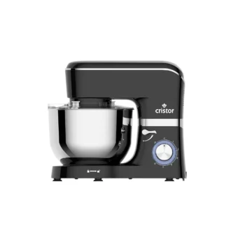 Pétrin CRISTOR Mono Fonction -6 L-1400 W- Noir_inox