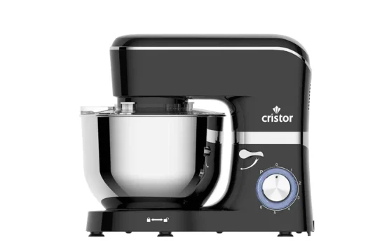 Pétrin CRISTOR Mono Fonction -6 L-1400 W- Noir_inox