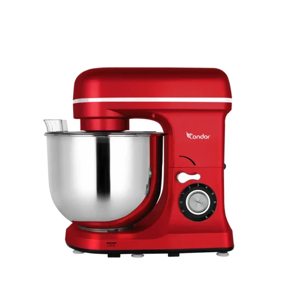 Pétrin CONDOR POWER MIX - Double Crochet -1600 W - 8L- Rouge PT-PXU2R – Image 2
