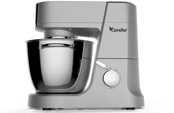 Pétrin Condor Master Mix Multi Fonction - 1500 W - 5,5L Bol - 1,5L Blender - Inox