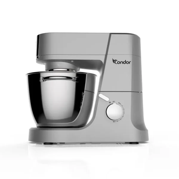 Pétrin Condor Master Mix Multi Fonction - 1500 W - 5,5L Bol - 1,5L Blender - Inox