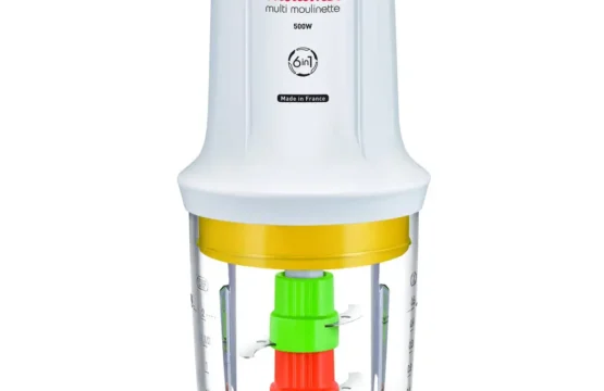 Mini Hachoir MOULINEX Multi-moulinette 6 en 1 - 500 W Blanc