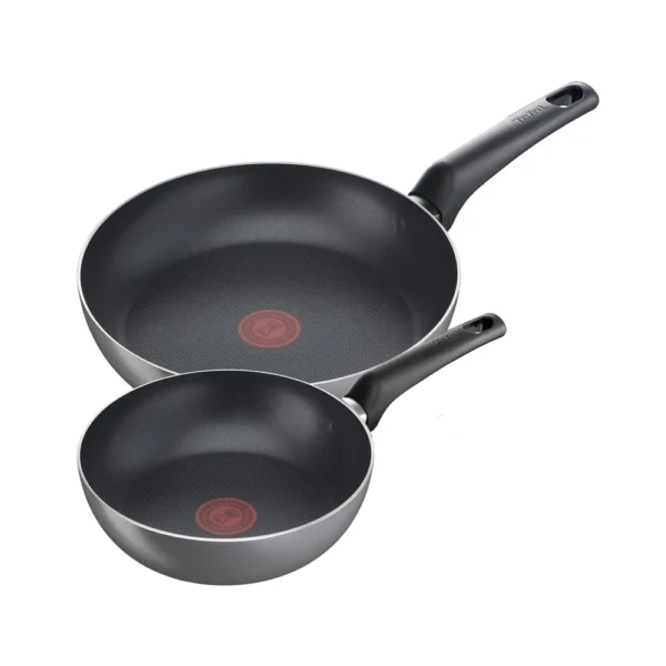Poêles TEFAL Easy Plus 2 pc 20 et 28 cm B5719023