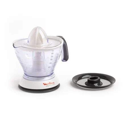 Presse Agrumes MOULINEX Vitapress 1 blanc gris fonce appareil a jus Proxima Market