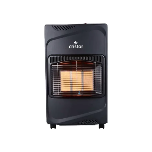 Radiateur A Gaz Butane CRISTOR -4200 W- Mobile - Noir RGB-CR43N
