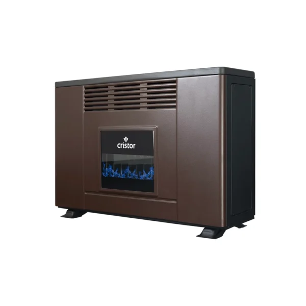 Radiateur A Gaz CRISTOR -12KW- Détecteur CO - Marron RGK212M – Image 2