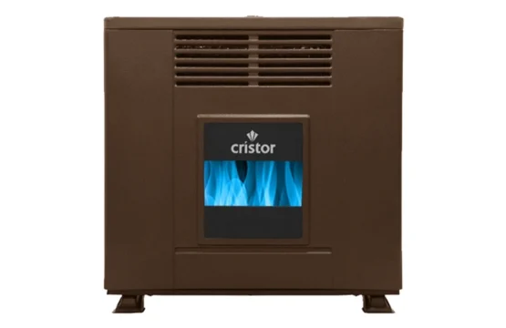 Radiateur A Gaz CRISTOR -10KW- Détecteur CO - Marron RGK210M