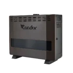 Radiateur à Gaz CONDOR CALDO 12 KW Détecteur CO Café Noir – Image 2