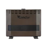 Radiateur à Gaz CONDOR CALDO 12 KW Détecteur CO Café Noir