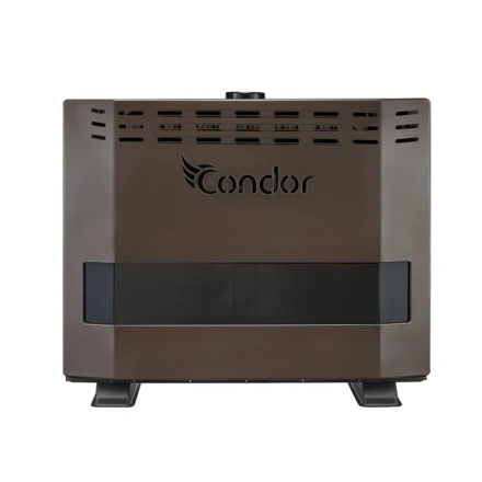 Radiateur a Gaz CONDOR 14 KW Detecteur CO Gris 2 Proxima Market