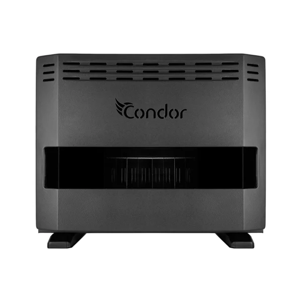 Radiateur à Gaz CONDOR - 14 KW - Détecteur CO- Noir CRG14CL1N