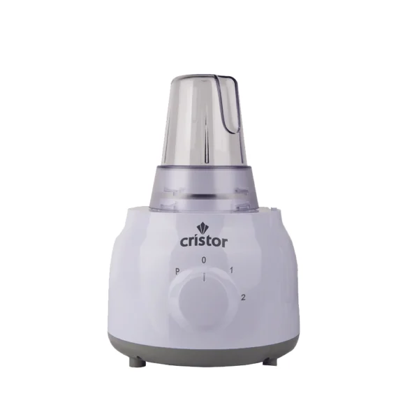 Robot De Cuisine CRISTOR Multi Fonctions -600 W- 2.3 L Bol - 1.5 L Blender - Blanc FP-MK10BN – Image 2