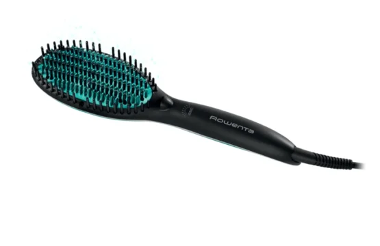 Rowenta Power Straight Brosse lissante spéciale pour Cheveux très bouclés CF5820F0