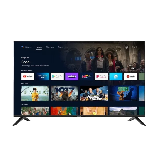 TV CRISTOR Série V7 DLED - 55 pouces - ANDROID TV - 4K UHD P55V7